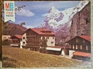750 Stck. Oxford Puzzle "Alpine Splendor" 23 Zoll x 17 Zoll - 1975 versiegelt 4848-3 - Bild 1 von 4