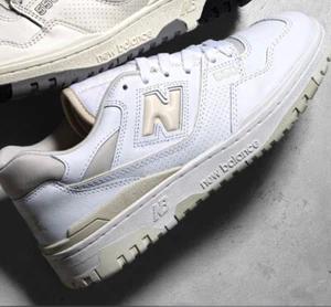 New Balance 550 Silver Birch - Woman’s Size 9 Mens Size 7.5 ( BBW550WS) White - Picture 1 of 5