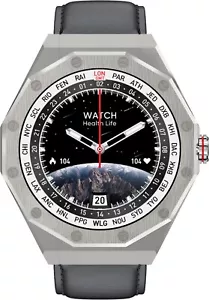 Watch Elegance Smartwatch Herren 1,45” AMOLED, NFC, IP68, 2 Armbänder Kiano - Bild 1 von 21