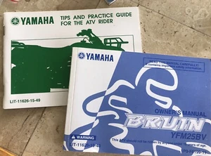 Yamaha YFM25BV Owners Manual BOOK : LIT-11626-19-40 / 1P0-F8199-11 W/bonus Book - Bild 1 von 4