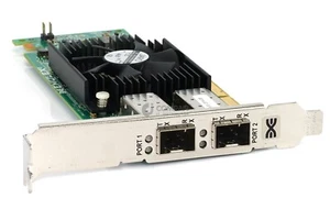 YGW92 DELL EMULEX 10GB DUAL PORT NETWORK ADAPTER CARD PCI-E - Photo 1/7