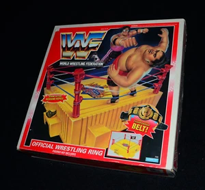 WWF Wrestling Yellow King of the Ring in Box and complete Hasbro 1993 HOLY GRAIL - Bild 1 von 14