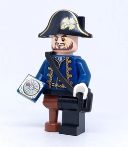 Lego ® Piratas del Caribe Héctor Barbossa Minifigura 4192 - Imagen 1 de 4