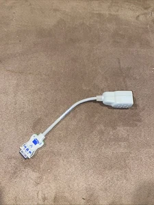 PCMCIA Ethernet Dongle Cable Adapter 3Com 07-0337-002 - Picture 1 of 6