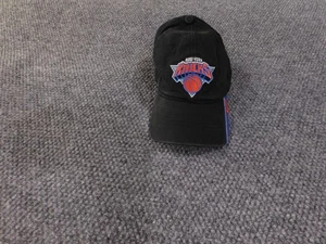 New York Knicks Hat Cap Fitted Mens One Size Black Blue NBA Basketball Nike - Picture 1 of 12