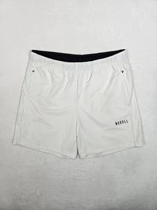 Nobull Shorts Herren Large weiß Fitnessstudio Training Training Stretch Freizeit kein Bull - Bild 1 von 8