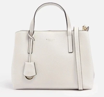 Radley Chalk White Leather Shoulder Bag, brand new! RRP £219 Fast Shipping! 🔥✅ - image 1 of 4