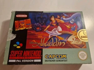 Disney Aladdin - Super Nintendo SNES - PAL Deutsch - OVP - Anleitung - Capcom - Bild 1 von 13