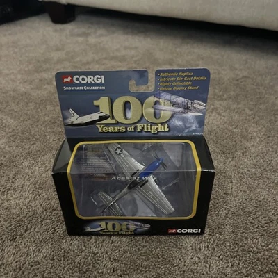 Corgi USAAF North American P-51D Mustang Fighter Aircraft Diecast #CS90091 NIB - Image 1 of 2