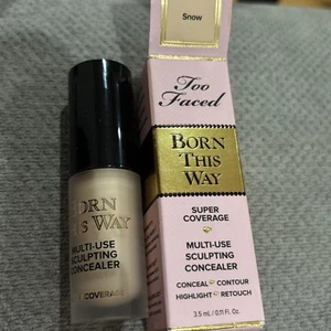 Too Faced Born This Way Super Coverage Multi Use Sculpting Concealer Snow BNIB - Picture 1 of 1