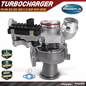 Turbo Turbocharger + Gasket for BMW 120d 320d 420d X1 X3 163HP 184HP 11658519476 - Picture 1 of 12