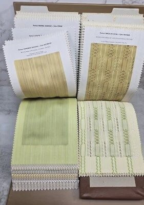 VERY RARE HUGE Vintage 1960s 1970s Sheer Lace Salesman Fabric Sample Book Big  - Image 1 of 4