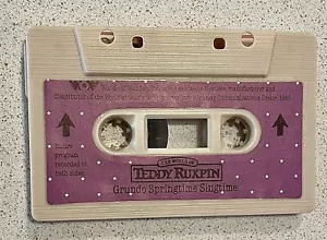 Vintage 1985 World of TEDDY RUXPIN - GRUNDO SPRINGTIME SINGTIME Cassette Tape - Bild 1 von 1