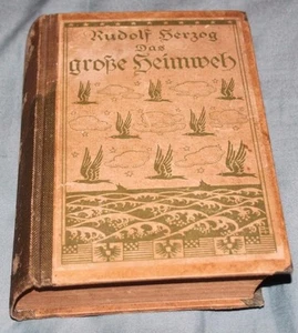 Rudolf Herzog Das Grobe Heimweb in German Hardcover Dated 1914 - Bild 1 von 7