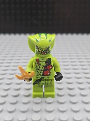 LEGO Lasha Minifigure Ninjago Green Snake Tribe  9447  (njo051) - Image 1 of 2