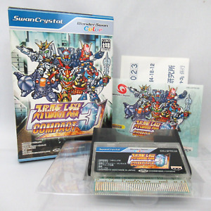 Super Robot Taisen Wars 3 compact  w/ Box and Manual [WonderSwan Color Bandai]
