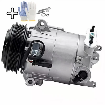 A/C Compressor For 2015-2017 GMC Terrain 2013-2016 Chevrolet Malibu OE# 1522285 Foto 1 de 4