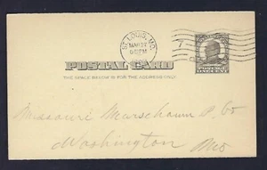 c1909 Advertising Postcard, L.M. Rumsey MFG. Co. Cob Pipes, Fine Cigars - Picture 1 of 2