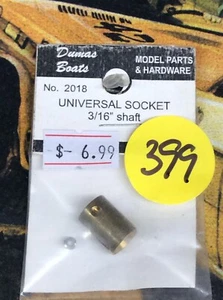 Dumas Boats 2018: Universal Socket 3/16” Shaft NewInPack USA Shipped - Picture 1 of 10