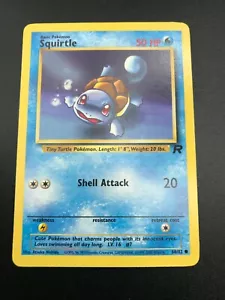 Squirtle 68/82 Team Rocket Unlimited 2000 Pokemon NM Vintage WOTC - Picture 1 of 2
