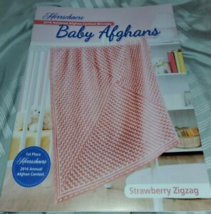 AH1 HERRSCHNERS BABY AFGHANS 2014 CONTEST WINNERS - 4 DESIGNS TO KNIT & CROCHET