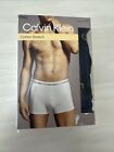 Mens Calvin Klein 2 Pack Trunks Boxer Briefs Lightweight Navy Size Small Cotton