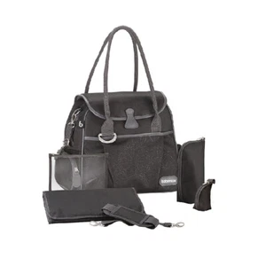 BabyMoov Style Wickeltasche Baby Windel Umstandstasche in Dotwork schwarz - UVP 59£ - Bild 1 von 2