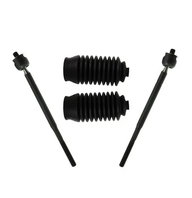 4 Pc Inner Tie Rod Bellow Boot Kit for Toyota Corolla RAV4 Chevrolet Geo Prizm - Image 1 of 4