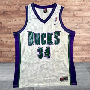 Vintage Nike Ray Allen Milwaukee Bucks NBA Jersey Adult Size XL - Picture 1 of 6