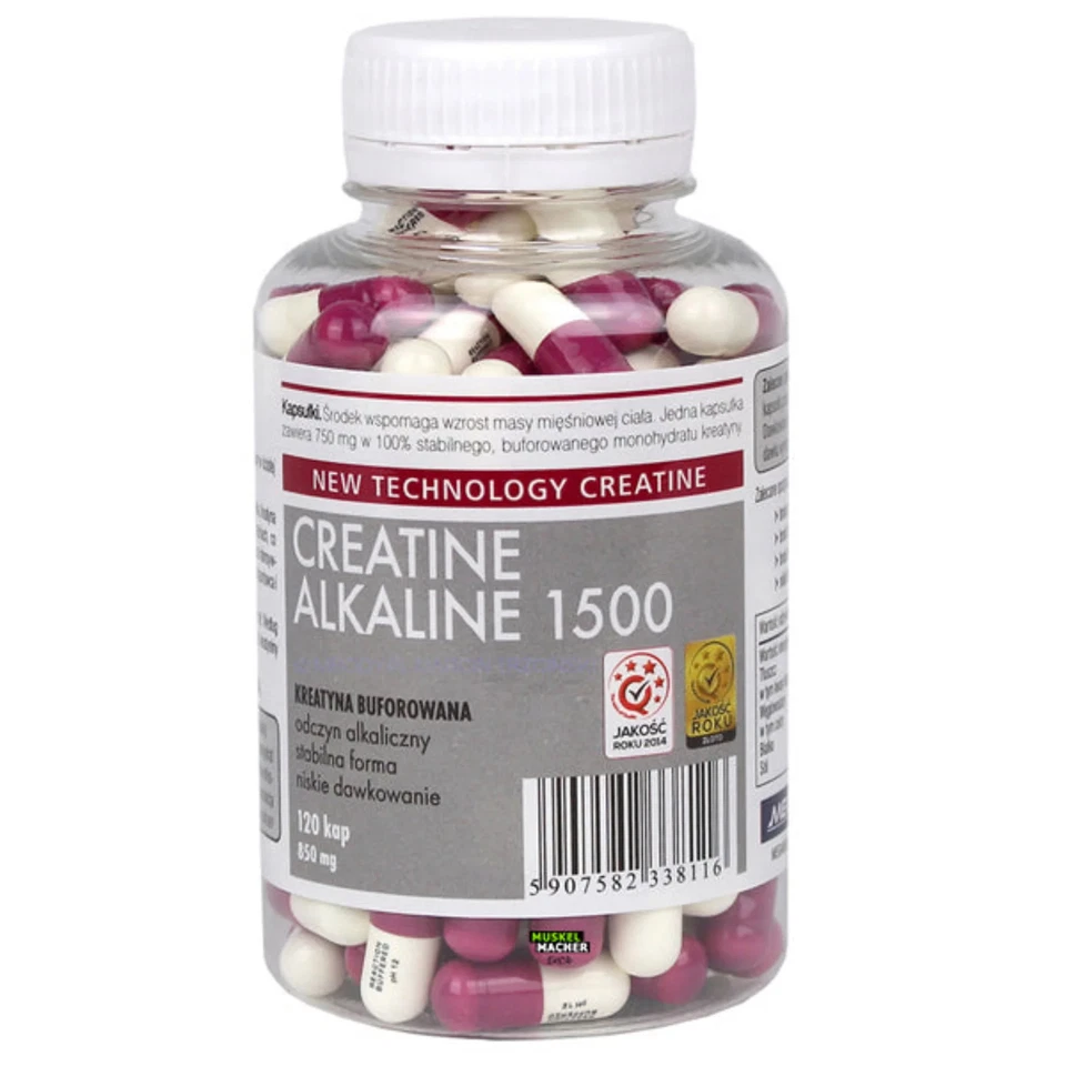 Megabol Creatine Alkaline 1500 120 Kapseln