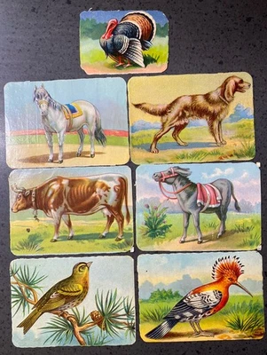 COFFEE/KAFFEN : Lot of 7 Different Vintage Premiums/Coupons-Damgaard-DENMARK - Image 1 of 2