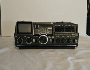 Vintage JVC 3070 TV Radio Kassettenrecorder Player Ghettoblaster ok - Bild 1 von 8