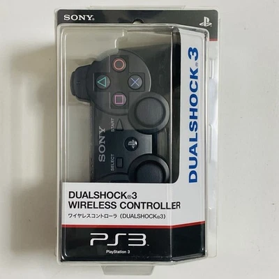Playstation 3 DualShock 3 Controller Black CECHZC2J UNUSED IN STOCK - Image 1 of 4