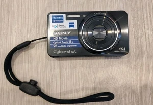 Sony Cyber-shot DSC-W570 16.1MP Digitalkamera Black - Bild 1 von 12