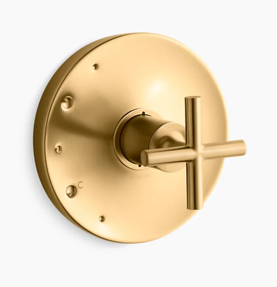 Novo Kohler K-TS14423-3-2MB Níquel Escovado Purista Alavanca Guarnição de Chuveiro  - Imagem 1 de 1