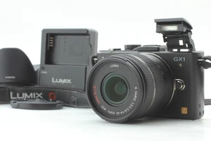 26 Sprachen [fast neuwertig] Panasonic LUMIX DMC-GX1 silber 14-42 mm Objektiv aus Japan - Bild 1 von 16