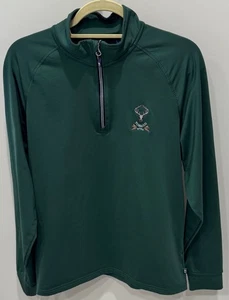 Tobacco Road Golf Course - Cutter & Buck 1/4 Zip Pullover - Men's Medium - Green - Picture 1 of 3