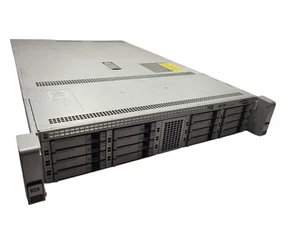 Cisco UCS C240 M4 2U 24x2.5" 2x E5-2640 v4 @ 2.4GHz 32GB DDR4 12G MegaRAID $ - Zdjęcie 1 z 9