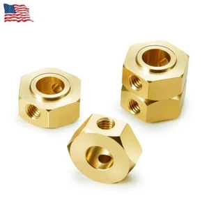 4PCS Heavy Duty 17mm Hex Wheel Hubs counterweight For SCX6 RC 1:6 Crawler Car - Picture 1 of 7