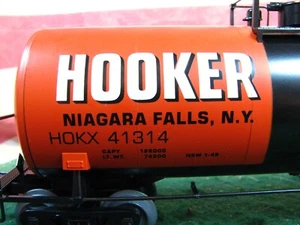 Weaver Hooker Chemical Niagara Falls NY U1307 40' O Single Dome Tank Car # 41314 - Picture 1 of 14