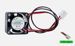 5V 12V 24V DC 2010 Mini Cooling Fan 2 Pin Ball Bearing 20MM 2cm 20 X 20 X 10mm - Picture 1 of 11