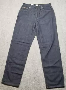 Vintage Calvin Klein Denim Jeans Womens Size 14 Blue Straight Leg High Rise New - Picture 1 of 9
