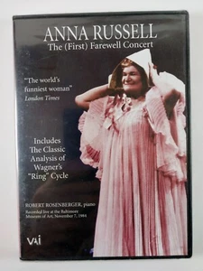 Anna Russel : The (First) Farewell Concert (1984) 4208 (DVD, 2001) Sealed - Imagen 1 de 3