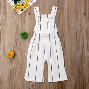 Bebé Niña Niño Pequeño Mameluco Mono Body Tirantes Mono Ropa - Imagen 1 de 6