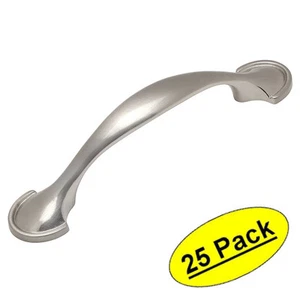 *25 Pack* Cosmas Cabinet Hardware Satin Nickel Handle Pulls #6632SN - Picture 1 of 1