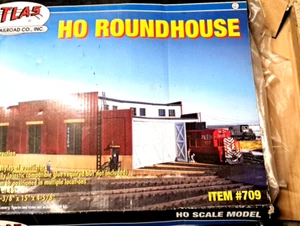 KIT Atlas #709 1/87=HO escala 3 puestos Roundhouse kit 4 PATIO DE TREN/DISEÑO/PANTALLA - Imagen 1 de 20