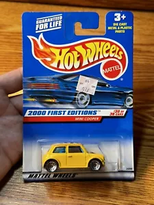Hot Wheels Mini Cooper Rare VHTF 2000 First Editions Series #30 of 36 Cars - Picture 1 of 3