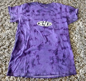 VITRIOL Chaos Mayhem lila Batik Hemd Größe Small Teufel in den Details - Bild 1 von 5