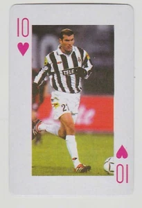 Football World Cup 2006 Playing Card single - Zinedine Zidane Real Madrid France - Picture 1 of 2
