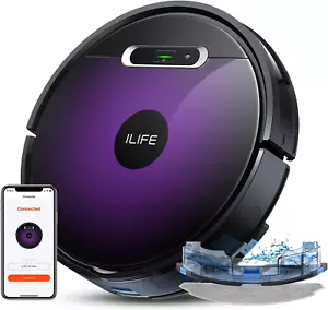 ILIFE V3S MAX Robot Aspirador y Fregona Combo, con APP /WiFi/Alexa 2000 Pa - Imagen 1 de 9